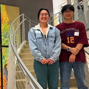 Hyunjun Ryh and Felicia Oentoro